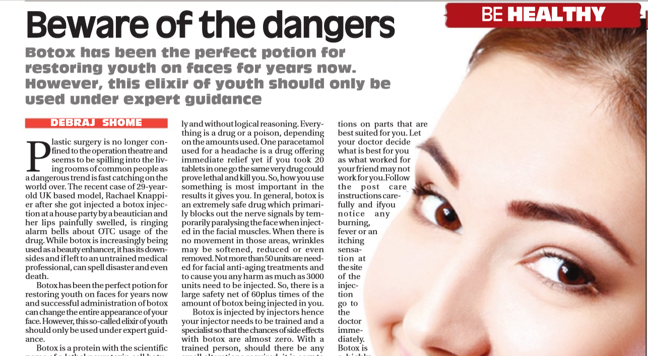 Beware of the dangers